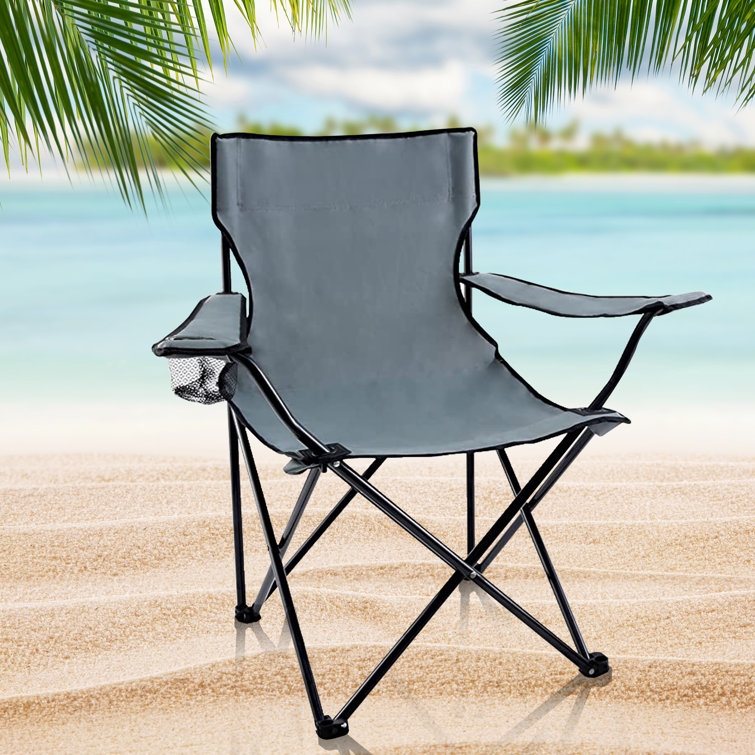 Camping chair 2024 cup holder